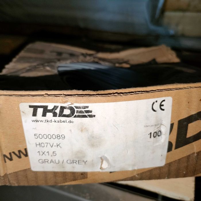 Kabli Elektrycznych H07V-K 1х2.5,1х1.5