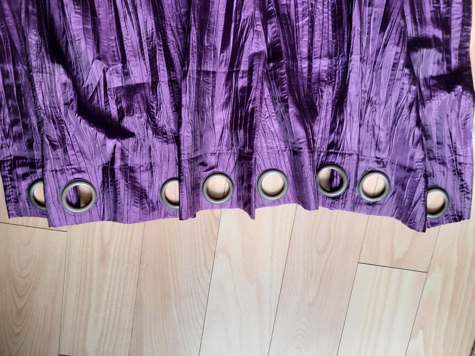 Cortinado opaco cor beringela