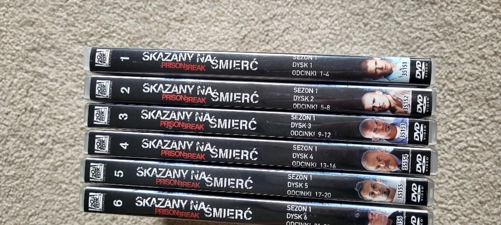 DVD serial Prison Break