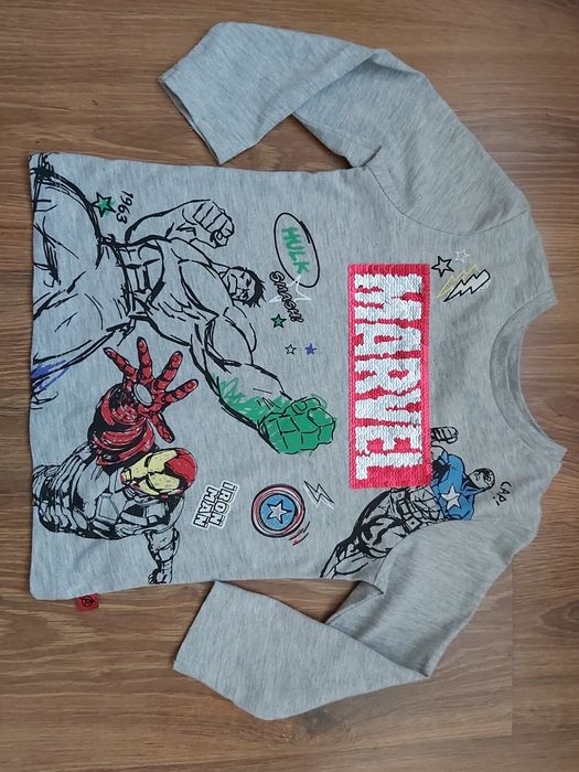 Avengers Marwel bluzka koszulka długi rękaw 92 98 cm 2-3 latka