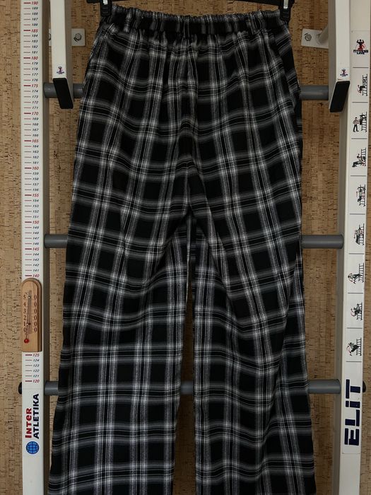 штани в клітинку y2k жіночі