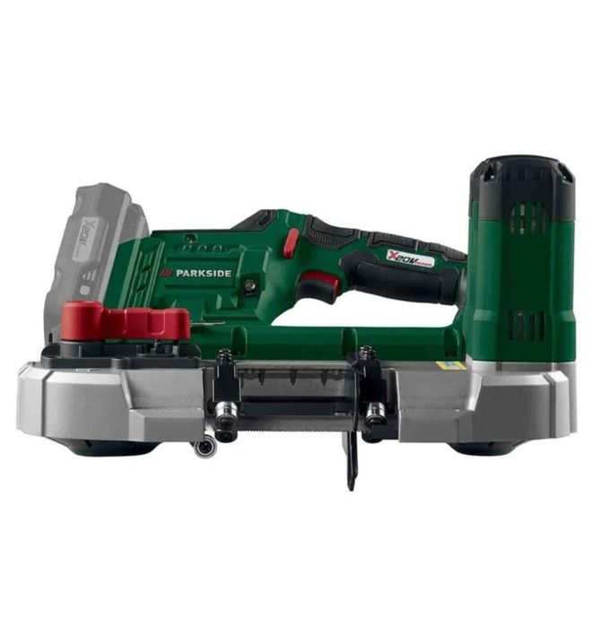 Serra de fita sem fio de 20 V parkside