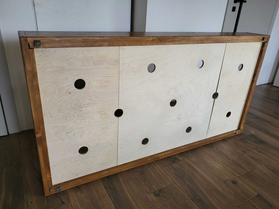 Łóżeczko dziecięce dębowe 160x80