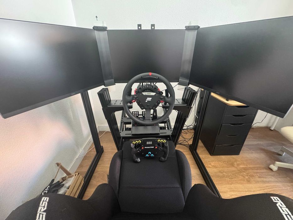 Sim Racing Rig Completa Tudo como novo c/ Fatura e Garantia