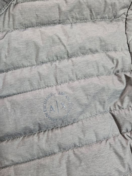 Armani exchange kurtka pikowana puchowa bomberka