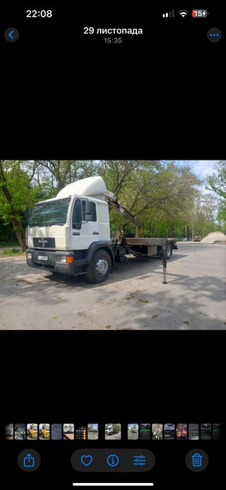 Вантажо перевезення з послугами маніпулятора