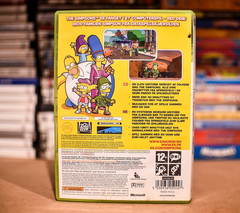 X360 # The Simpsons Game