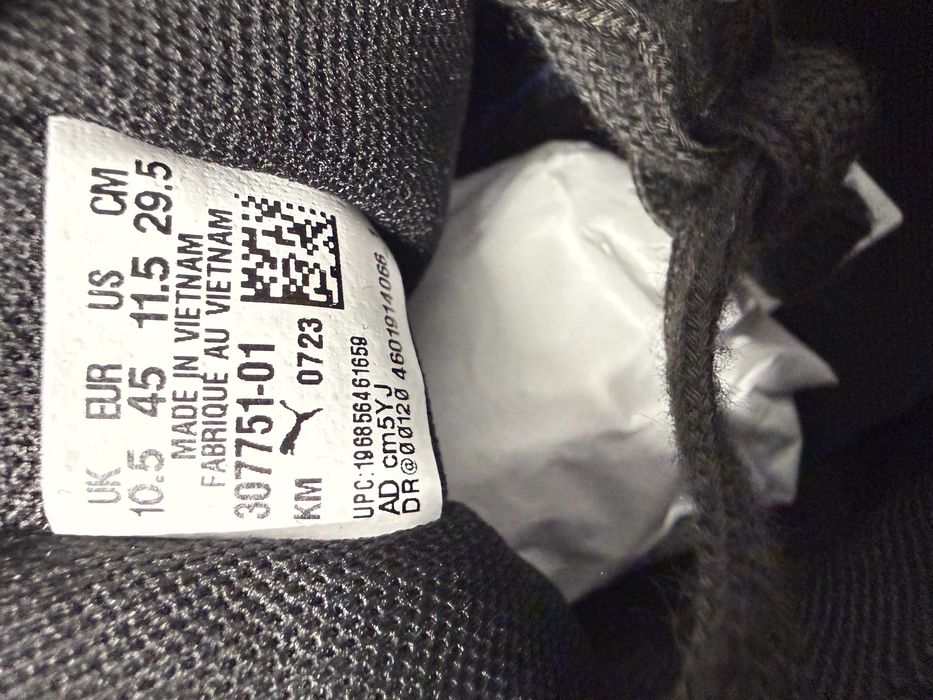 Puma Bmw  орининал арт.307751-01  кросовки р.46-30см