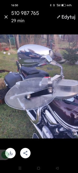 Yamaha XV 1900 A Midnight Star deflektory kolan