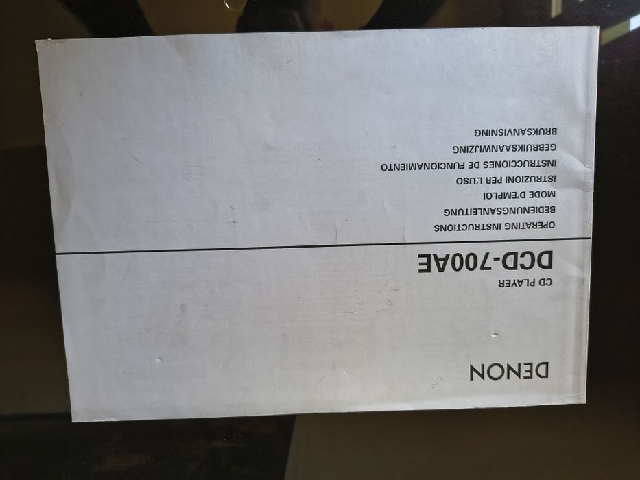 Odtwarzacz CD Denon DCD 700AE , pierwszy właściciel