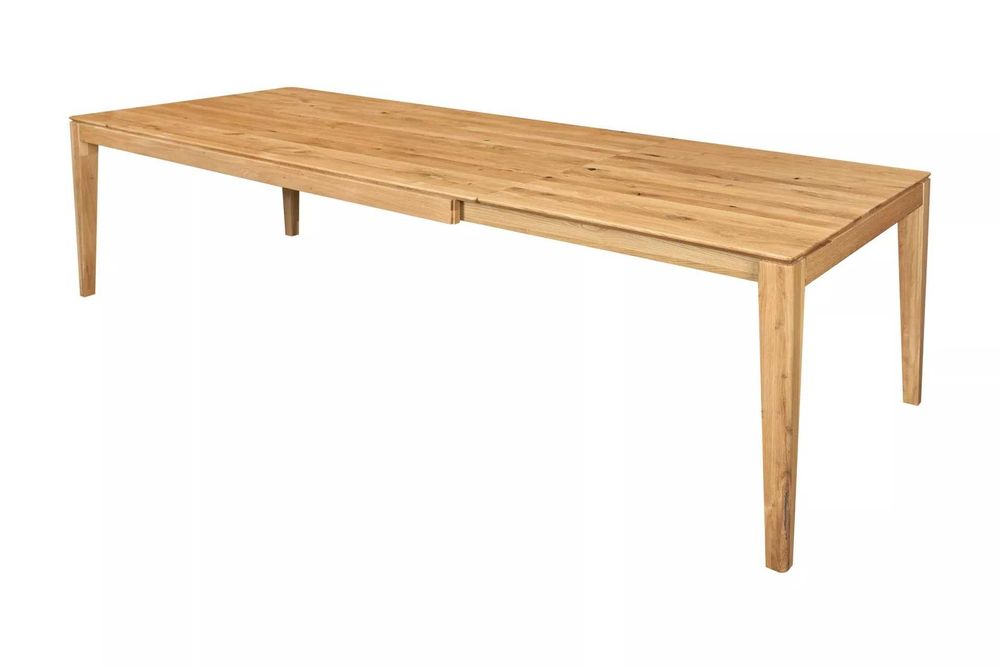 STÓŁ drewniany dębowy ROZKŁADANY 100/200-285 Lite drewno BGM24.pl