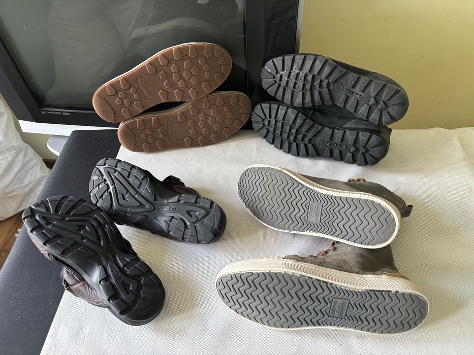 Geox 43 кросівки шкіряні ecco