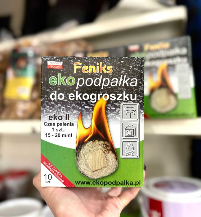 Eko podpałka do grilla Feniks 10szt