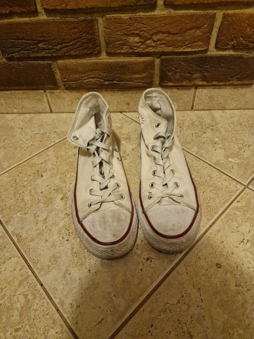Converse Chuck Taylor All Star High – białe 40