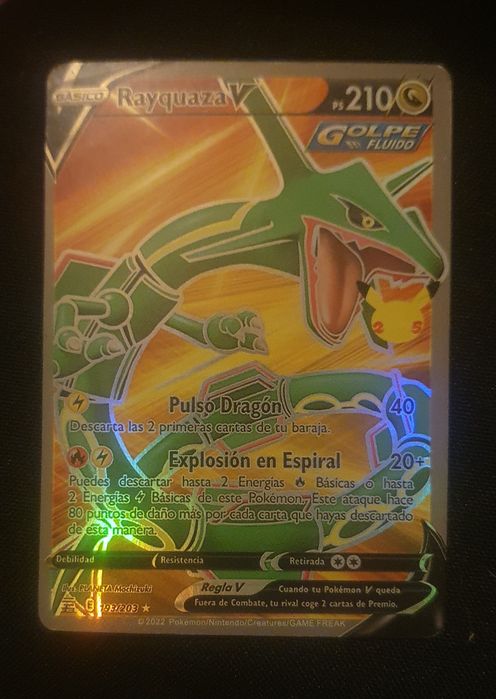 Carta original pokemon