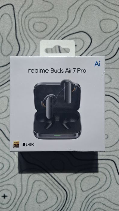 Realme buds air 7 PRO бездротові навушники | нові запаковані |
