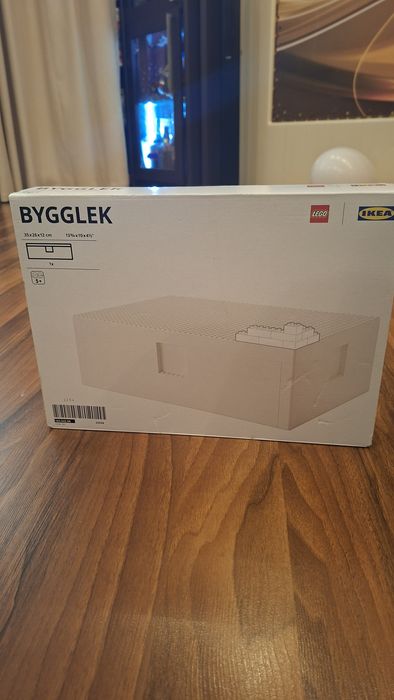 Нова коробка для зберігання+поле для складання Lego