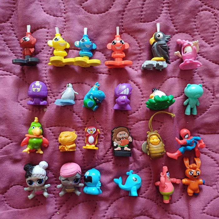 Игрушки киндер сюрприз, мультики, человечки, фигурки, монстры животные