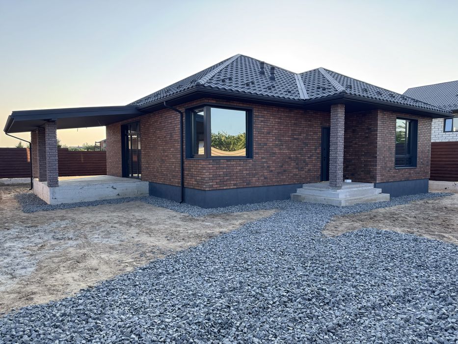 Будинок 90 м² з терасою 20 м² поруч з Києвом