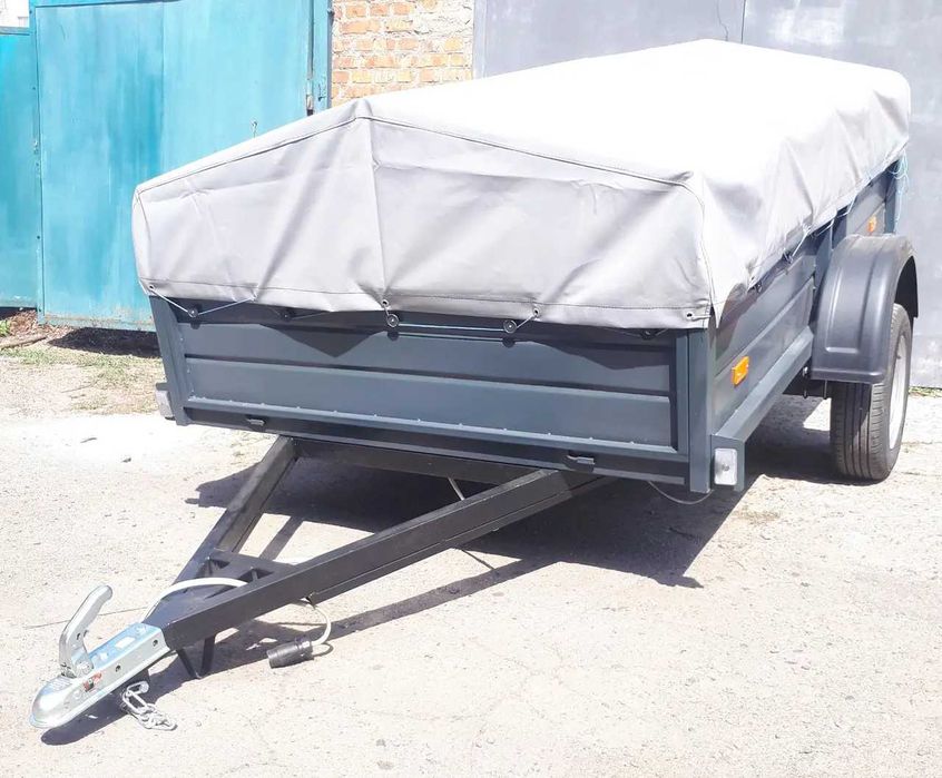 Причіп автомобільний розмір по бортах 2500 на 1500 на 400мм Прайм