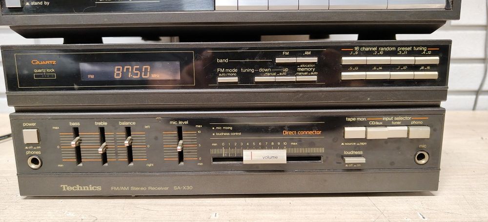 Zestaw audio TECHNICS sl-j7, sa-x3. Japan 0