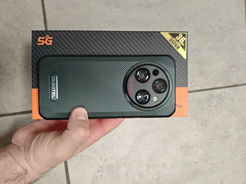Смартфон Oukitel WP35 Pro 12/512GB Gray (Global Version) NFC