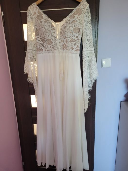 Suknia ślubna boho