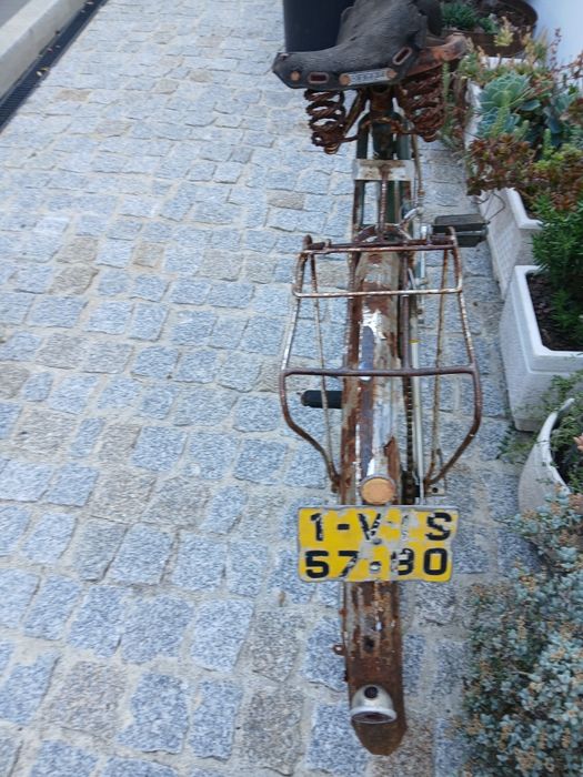 Pasteleira Raleigh homem 1970 restaurar