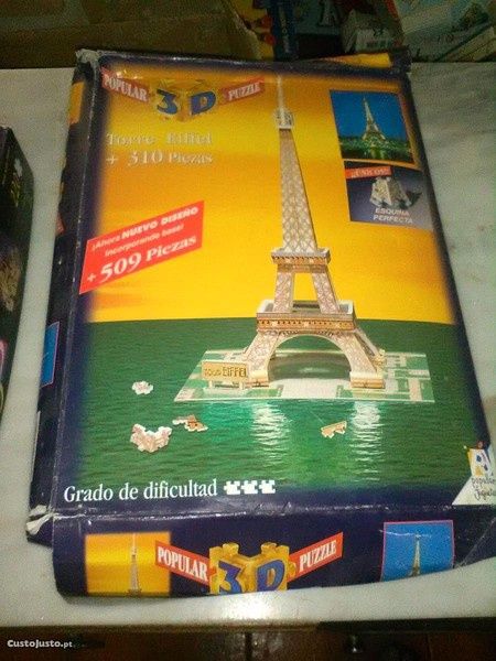 Puzzle Torre Eiffel 3D