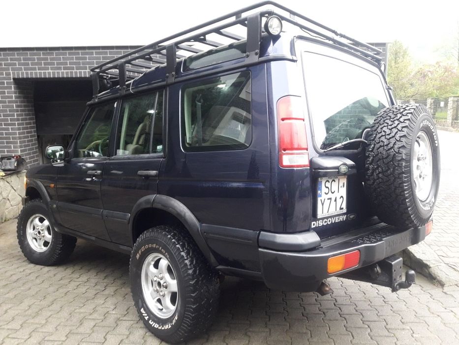 Discovery 2 II TD5 7 osób ZDROWY lift BDB stan ledy Chip tuning 2xkoła