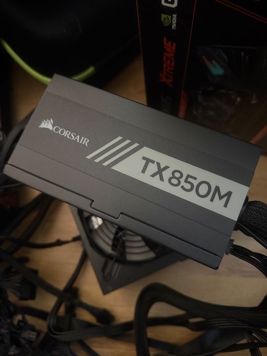 Corsair TX850M zasilacz malo używany!