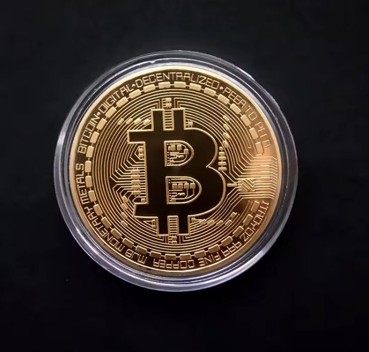 Коллекционная монета Bitcoin, BTC