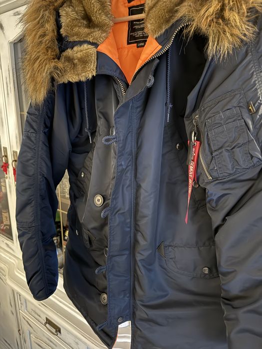 Kurtka parka Alpha Industries n3b, roz L, nowAa !