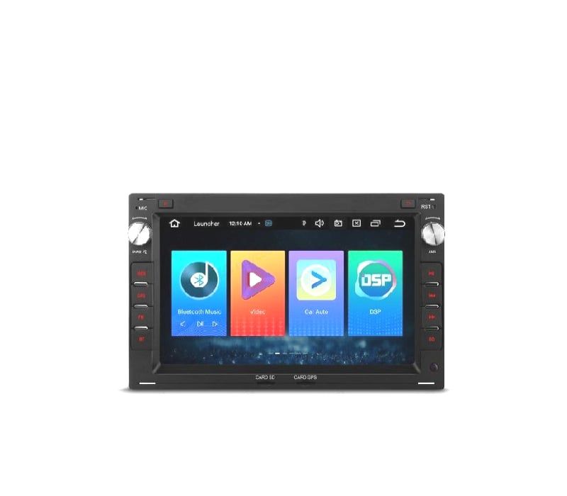 AUTO RÁDIO GPS ANDROID 12 VOLKSWAGEN VW SKODA SEAT