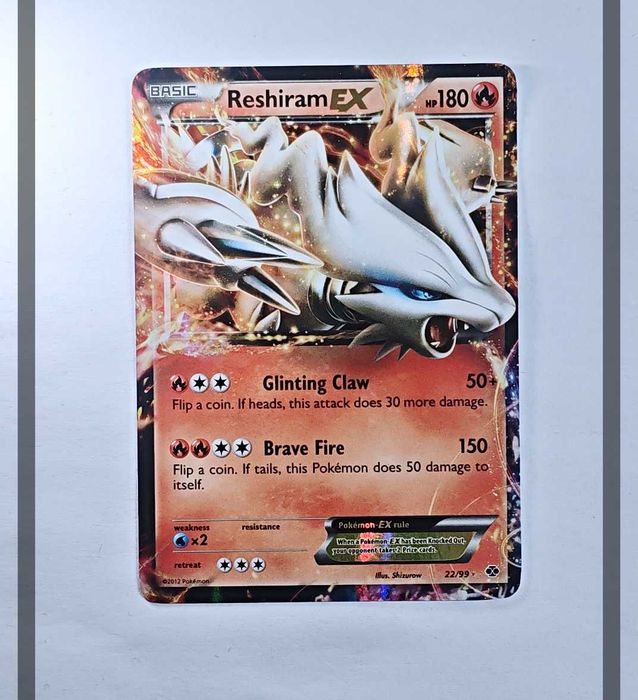 Reshiram Ex 22/99 NXD Pokemon ENG-NM