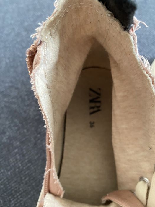 Tenis bota Zara rosa