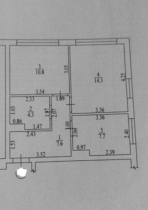 2-комнатная квартира по адресу (площадь 45 м²) - Atlanta.ua - фото 6