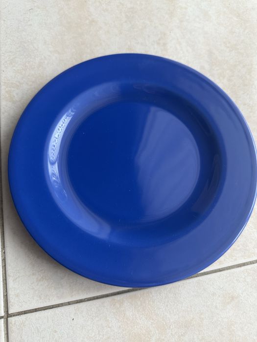 Conjunto 18 peças de Refeição Cerâmica Azul