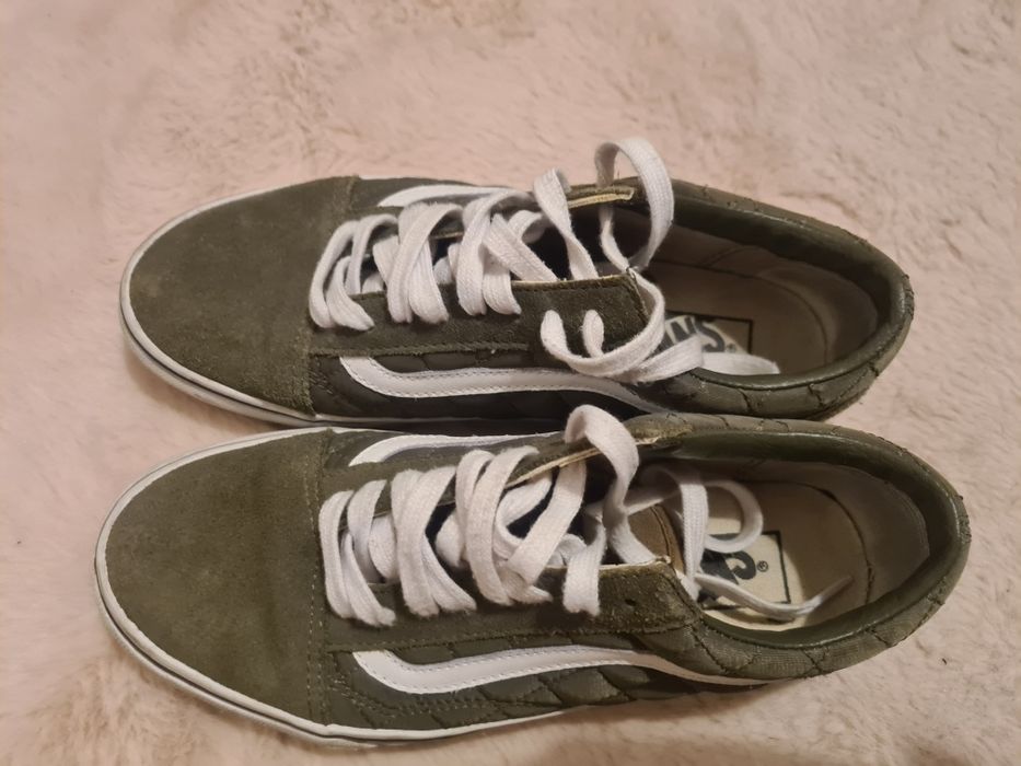 Tens Vans verdes, tamanho 39