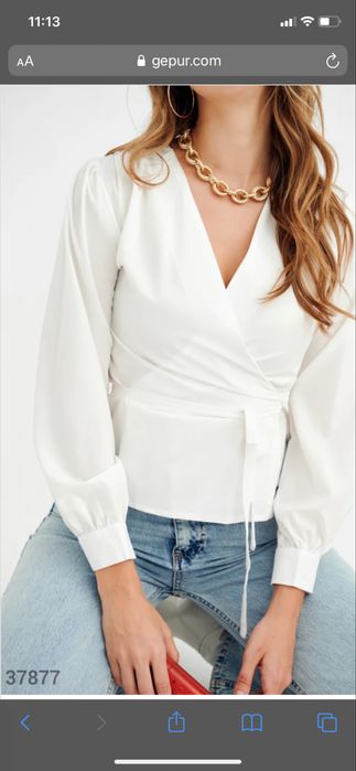 Продам блузку Gepur