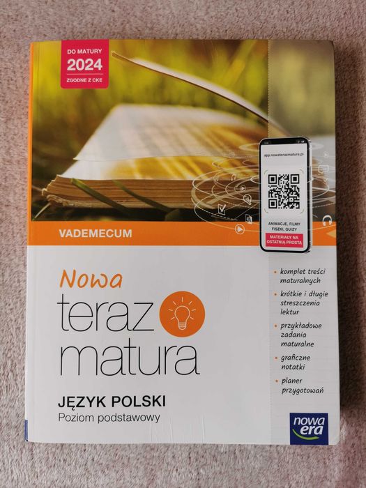 NOWA Teraz matura. VADEMECUM. Język polski. Poziom podstawowy.