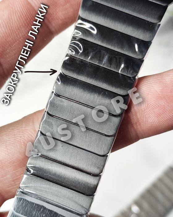 Ремешок Link Bracelet на Apple Watch Ultra 45 46 49 метал браслет