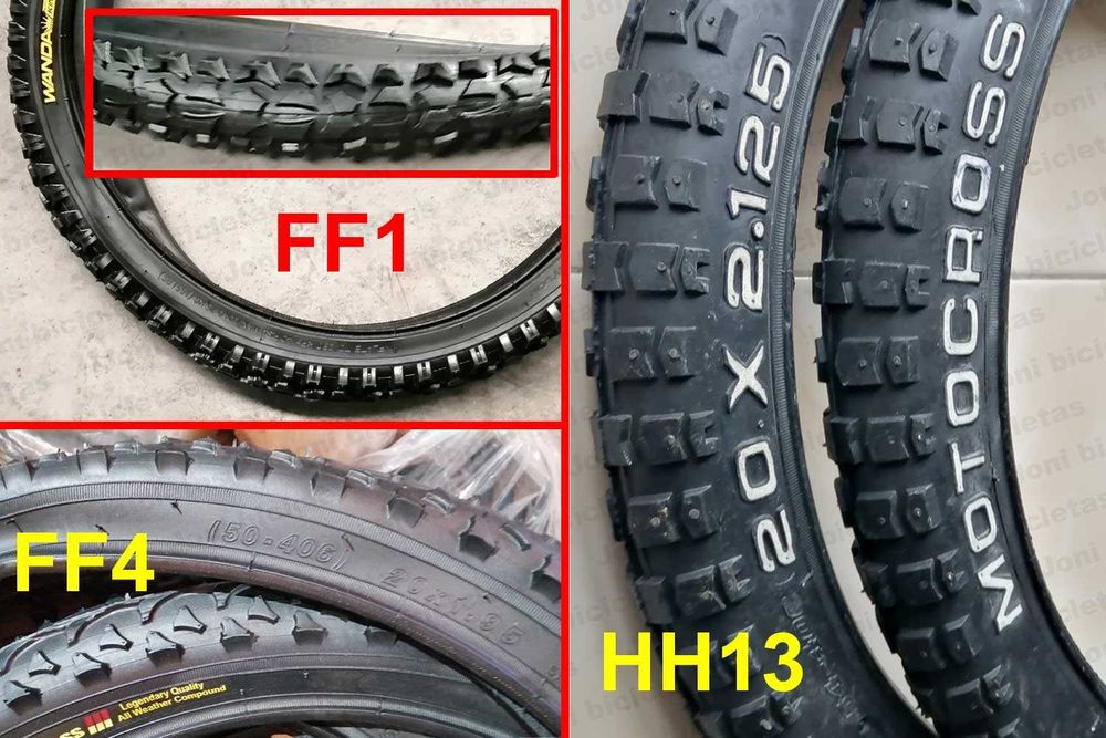 Pneus de bicicleta de roda 20"