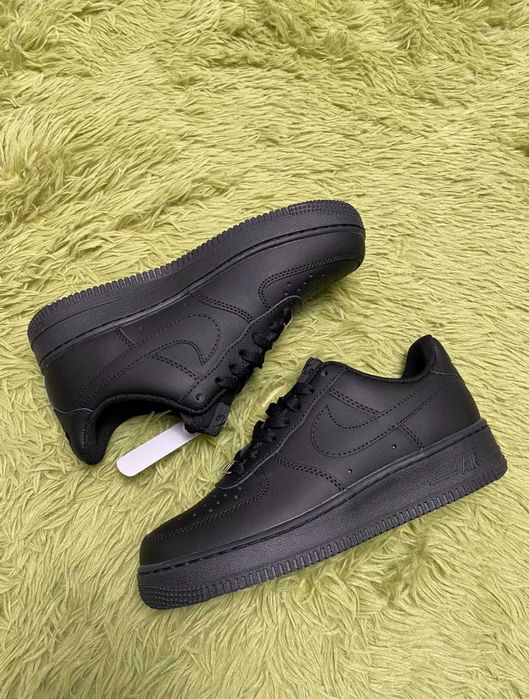 Nike_Air_Force_1_Low_'07_Black męskieTrampki r.45