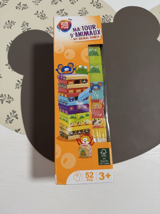 Дитяча гра Дженга з тваринами