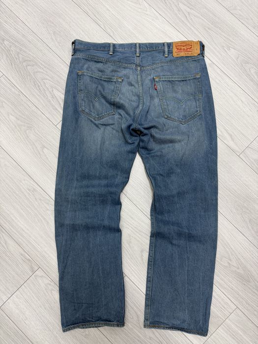 Levis 501 38х30 джинси левіс блакитні голубі базові класичні джинсы levi's 501 левайс голубые xxl