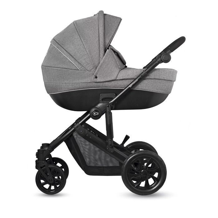 Carrinho bebe - Kinderkraft Prime Lite Grey Trio com factura/garantia