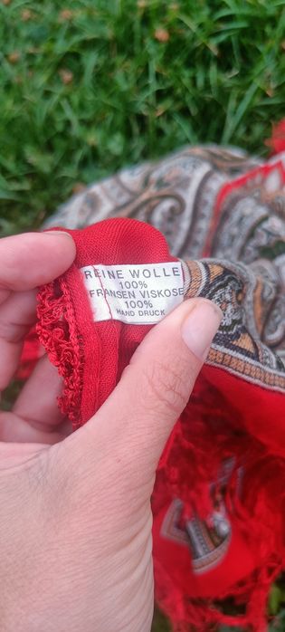 Хустка вовняна шерстяна