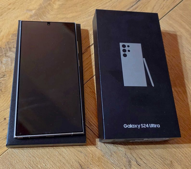 Samsung S24 Ultra 256Gb/12Gb Dual Titanium Gray, SM-S928B/DS полный комплект!