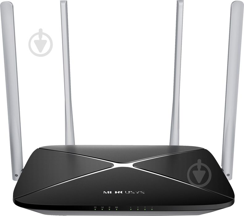 Роутер Mercusys AC1200  2.4 ГГц / 5 ГГц.